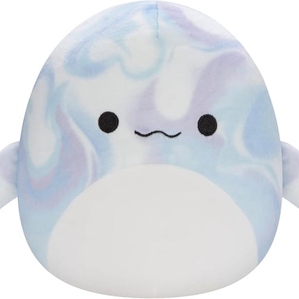 Squishmallows Original 7-Inch Sealife Box Set – Forina Green Spotted Jellyfish, Kai Orca Whale, Laslow Blue Marbled Beluga, Lorono Red Lobster – Official Jazwares Plush (Little)