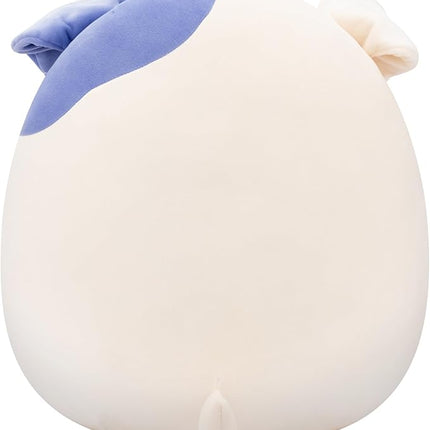 Squishmallows Original 14in Galina The Cream and Periwinkle Bulldog – Official Jazwares Easter Plush (Large)