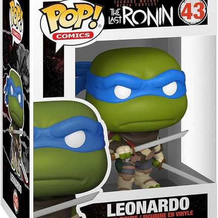 Funko Pop Comics: Teenage Mutant Ninja Turtles (TMNT) LR - Leonardo - TMNT Comics - Collectable Vinyl Figure - Gift Idea - Official Merchandise - Toys for Kids & Adults - Superheroes Fans