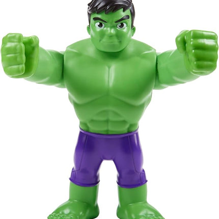 Spidey and His Amazing Friends Marvel Supersized Hulk 9-inch Action Figure,Preschool Super Hero Toy,Kids Ages 3 and Up,Avengers Action Figures