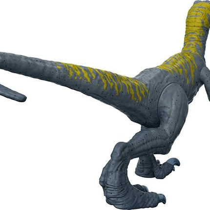 Mattel Jurassic World Camp Cretaceous Human & Dino Action Figure Pack with Sammy & Velociraptor Figures, Plus 2 Compys Smaller Dinosaurs, Collectible Toy Set