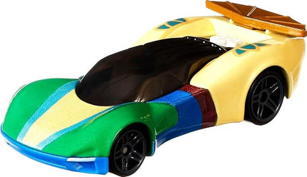 Hot Wheels Disney Princess Toy Cars 5-Pack, Set of 5 Character Vehicles in 1:64 Scale: Mulan, Snow White, Belle, Jasmine & Ariel
