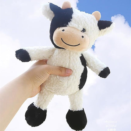 11.8 inches Cow Stuffed Animal Soft Plush Cute Cow Doll for Boys Girls