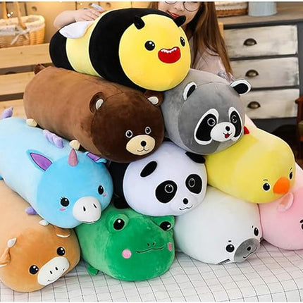 Seal Plush Pillow, Soft Seal Stuffed Animal Toy Cute Plush Animal Hugging Pillow Gifts for Kids Birthday,Christmas,Valentine 23.6"