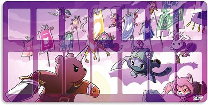 Unstable Games Here to Slay Banner Quest Play Mat Neoprene Fantasy Adventure Gaming Mat - for Kids, Teens, and Adults