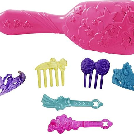 Barbie Dreamtopia Doll, Mermaid Toys, Pink Ombre Tail & Extra-Long Fantasy Hair with Brush, Tiaras & Styling Accessories