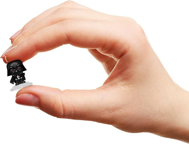 Funko Pop Bitty: Star Wars - Darth Vader, Lando Calrissian, Luke Skywalker and Yoda, & Mystery Chase Figure - (Styles May Vary) and A Surprise Mystery Mini Figure - 0.9 Inch (2.2 Cm)