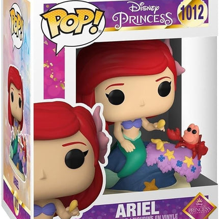 Funko Pop Disney: Ultimate Princess - Ariel,Multicolor,Standard - Disney Princesses - Collectable Vinyl Figure - Gift Idea - Official Merchandise - Toys for Kids & Adults - Cartoon/Animation Fans