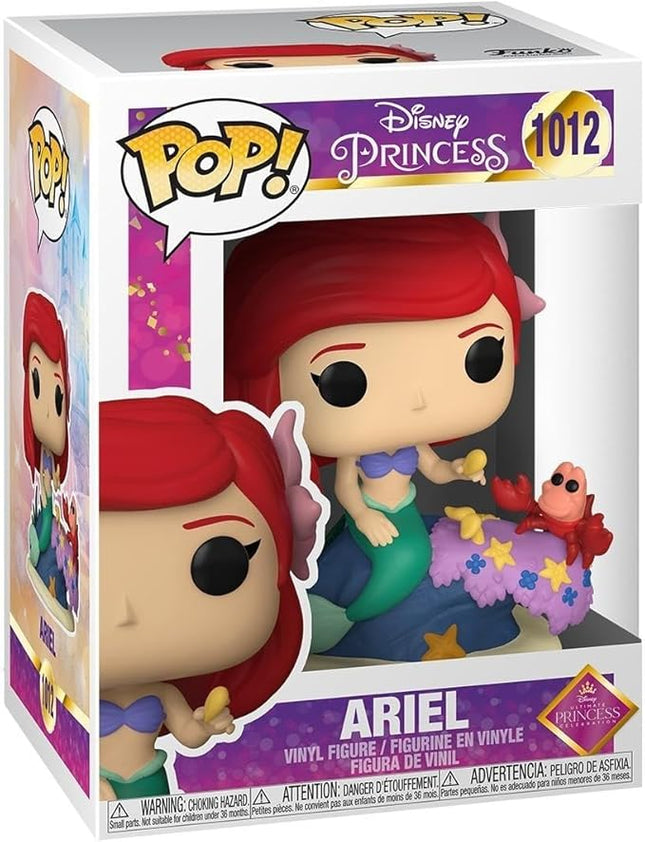 Funko Pop Disney: Ultimate Princess - Ariel,Multicolor,Standard - Disney Princesses - Collectable Vinyl Figure - Gift Idea - Official Merchandise - Toys for Kids & Adults - Cartoon/Animation Fans