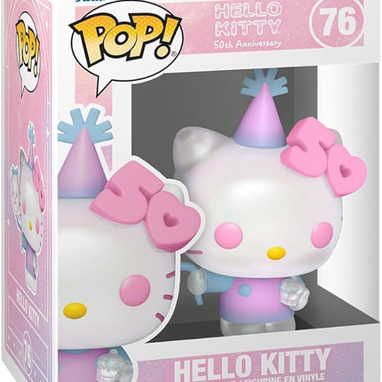 Funko POP! Sanrio: Hello Kitty 50th - Hello Kitty with Balloons - Collectable Vinyl Figure - Gift Idea - Official Merchandise - for Kids & Adults - Anime Fans - Model Figure for Collectors