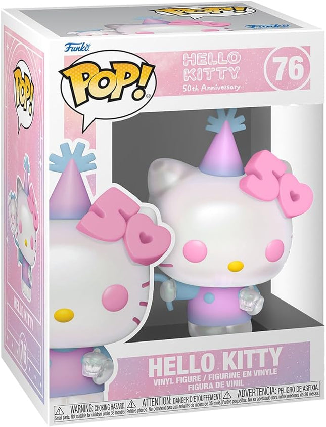 Funko POP! Sanrio: Hello Kitty 50th - Hello Kitty with Balloons - Collectable Vinyl Figure - Gift Idea - Official Merchandise - for Kids & Adults - Anime Fans - Model Figure for Collectors
