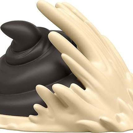 Mattel Jurassic World Bite Club Dinosaur Action Figure & Accessory, Triceratops Chubby-Stylized Toy Collectible