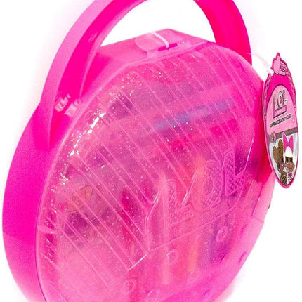 L.O.L. Surprise! Creativity Case by Horizon Group USA,Create, Play & Store,DIY Activity Case Including Paper Dolls,Coloring Pages,Makers,Crayons,Glitter Glue,Scratch Art,Stickers & More.Hot Pink
