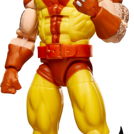 Marvel Legends Series Wolverine, X-Men Retro Comics Secret Wars Collectible 6 Inch Action Figure with Shield