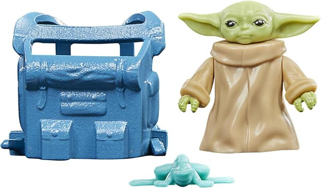 STAR WARS Retro Collection Grogu, The Book of Boba Fett 3.75 Inch Collectible Action Figures, Ages 4 and Up