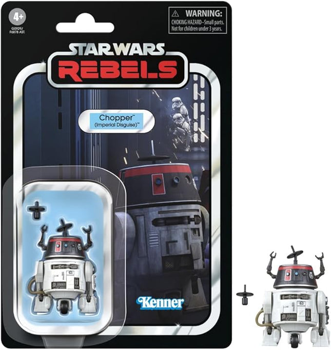 STAR WARS The Vintage Collection Chopper (Imperial Disguise), Rebels 3.75 Inch Collectible Action Figure