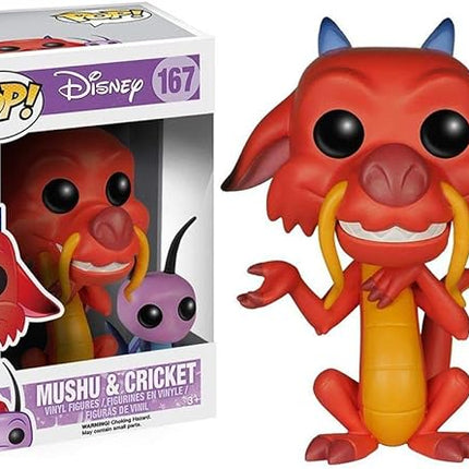 Funko Mulan Mushu and Cricket Pop Vinyl Figure