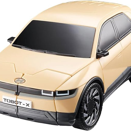 New TOBOT, TOBOT X, Youngtoys Transforming Collectible Vehicle to Robot, Heroes Animation Character Toys for Kids 3 and up Transform Toys Cars, Large Size 9-inch