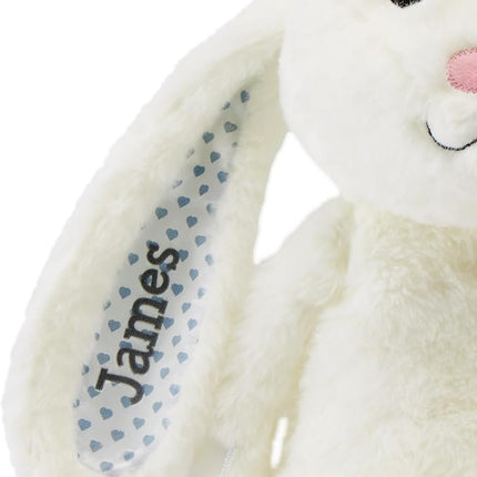 Let's Make Memories Personalized Hugging Plush Bunnies - Bunny Stuffed Animal - Easter Bunny - for Couples - for Him - for Her