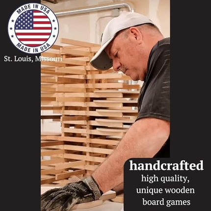 Horseracing Gametop, 2-20 players, Walnut