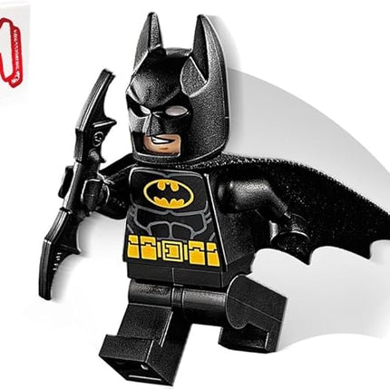 LEGO Super Heroes DC Batman Minifigure - Batman (in Black Suit with Batcape and Bat-a-rang) Junior Sets