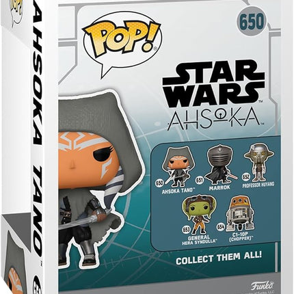 Funko POP! Star Wars: Ahsoka TV - Ahsoka Tano with Dual Lightsabers - Collectable Vinyl Figure - Gift Idea - Official Merchandise - for Kids & Adults - TV Fans - Model Figure for Collectors
