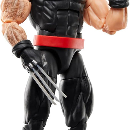 Marvel Legends Series Wolverine and Psylocke, 50th Anniversary Comics Collectible 6-Inch Action Figure 2-Pack