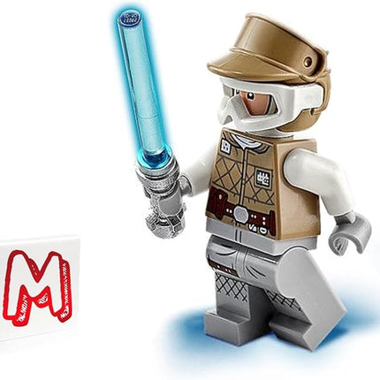 LEGO Star Wars Empire Strikes Back Minifigure - Luke Skywalker Hoth (with Lightsaber) 75298