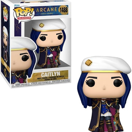 Funko Pop Animation: Arcane League of Legends - Caitlyn - Arcane: League of Legends - Collectable Vinyl Figure - Gift Idea - Official Merchandise - Toys for Kids & Adults - Cartoon/Animation Fans