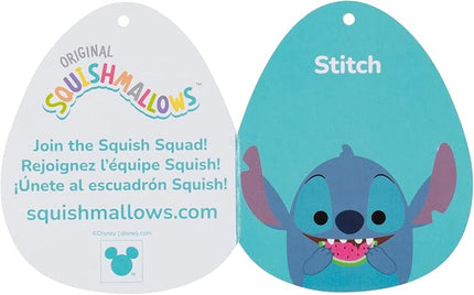Squishmallows Original Disney 14-Inch Stitch with Watermelon - Official Jazwares Plush (Large)