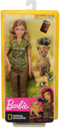 Barbie Photojournalist Doll, Brunette, Inspired by National Geographic for Kids 3 Years to 7 Years Old