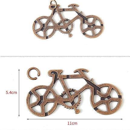 VolksRose 15pcs Brain Teaser Puzzles, Metal Wire Puzzles Set, Mind Smart Game IQ Challenge Puzzle Games, Educational IQ Test Unlock Interlocking Toy Lock Puzzles Gift for Adults Teenagers