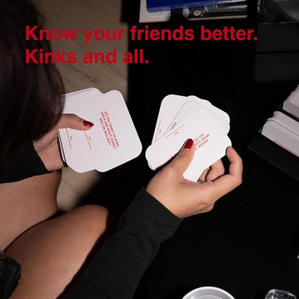 WE'RE NOT REALLY STRANGERS Adult Edition Card Game - 300 Conversation Cards for Memorable Game Nights, Parties, & Bachelorette Parties - Meaningful Games for Adults and Friends, 18+, 2-6 Players