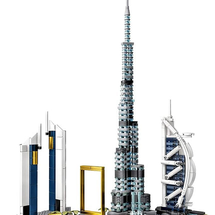 LEGO Architecture Skylines: Dubai 21052 Building Kit, Collectible Architecture Building Set for Adults (740 Pieces)