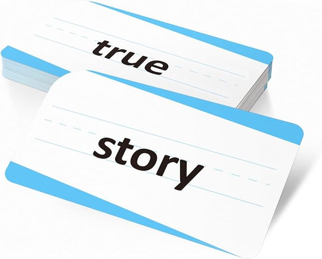 100 Vocabulary Flash Cards for Sight Words - 6 Learning Games per Deck for Preschool & Elementary Early Learning - 2nd Grade