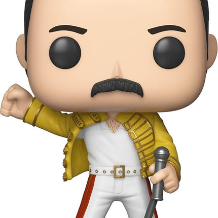 Funko 33732 Pop Rocks: QueenFreddy Mercury Wembley 1986, Multicolor