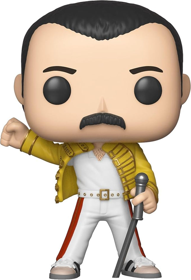 Funko 33732 Pop Rocks: QueenFreddy Mercury Wembley 1986, Multicolor