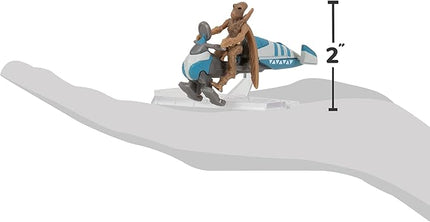 Star Wars Micro Galaxy Squadron Series 6 (6 Pack) Mystery Blind Box - Get Six 2.5" Vehicle or 1" Mini Figure - Officially Licensed - Authentic Collectible Toy - Gift for Boys, Girls, Kids, Teens - 8+