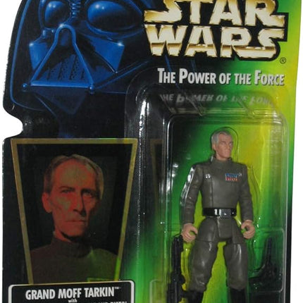 Star Wars Power of the Force Green Card Grand Moff Tarkin Action Figure 3.75 Inches