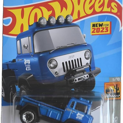 Hot Wheels '57 Jeep FC, Baja Blazers 6/10 [Blue] 218/250