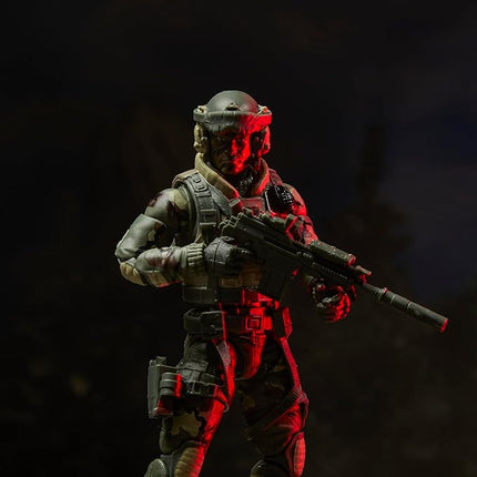 G.I. Joe Classified Series 60th Anniversary Action Pilot - Halo (High Altitude Low Opening) Jumper, 6 Inch Action Figure with Parachute & 18 Accessories