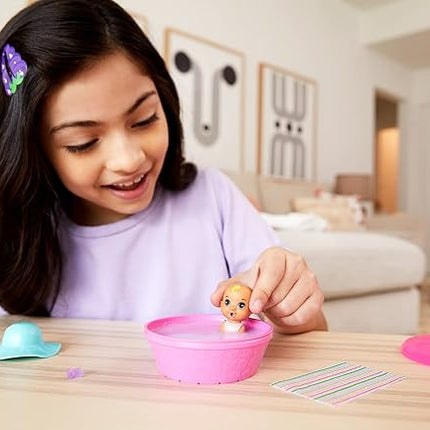 Barbie GTT12 - Color Reveal Babies Sand & Sun Series Assortment, dla wieku 3+.