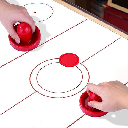 Air Hockey Pucks and Paddles,Air Hockey Strikers Pushers Air Hockey Table Replacement Accessories