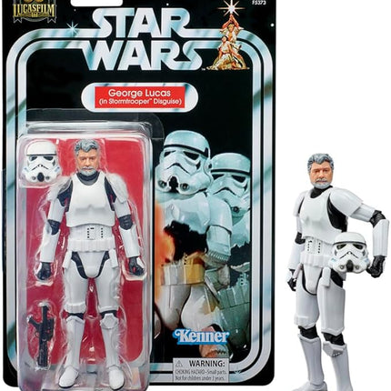 STAR WARS The Black Series George Lucas (in Stormtrooper Disguise) Toy 6-Inch-Scale Lucasfilm 50th Anniversary Figure, Collectible Toy,F5373