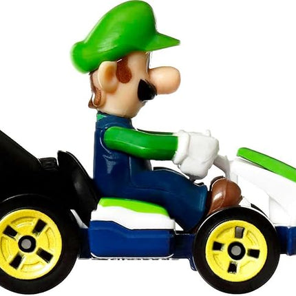Hot Wheels Mario Kart Luigi 1:64 Die-Cast Kart