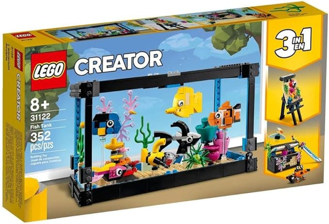 Lego Creator Fish Tank 31122 Exclusive 3-in-1 Building Set,8 years and up