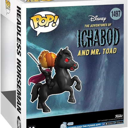 Funko POP! Rides Deluxe: Sleepy Hollow – Headless Horseman - The Legend of Sleepy Hollow 1949 - Collectable Vinyl Figure - Gift Idea - Official Merchandise - for Kids & Adults - Movies Fans