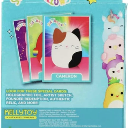 Squishmallows Official Kellytoy Series 1 Trading Cards (Pack of 6)