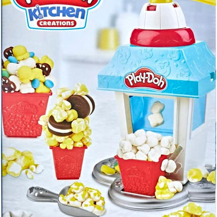 Play-Doh Kitchen Creations Popcorn Party Play Food Set with 6 Non-Toxic Cans