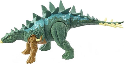 Jurassic World Toys Fierce Force Chialingosaurus Dinosaur Action Figure Movable Joints, Realistic Sculpting & Single Strike Feature, Kids Gift Ages 3 Years & Older